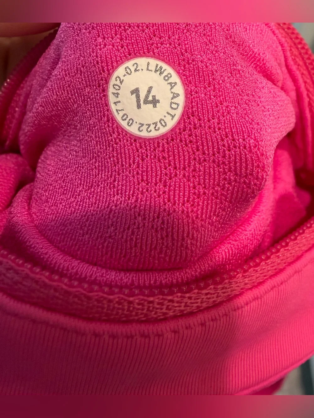 lululemon athletica Sonic Pink Pace Rival Skirt Long NWOT size 14